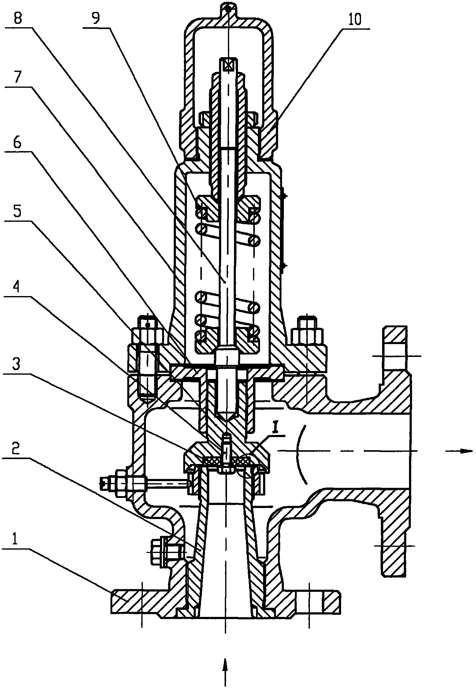 将阀座从阀体上转下