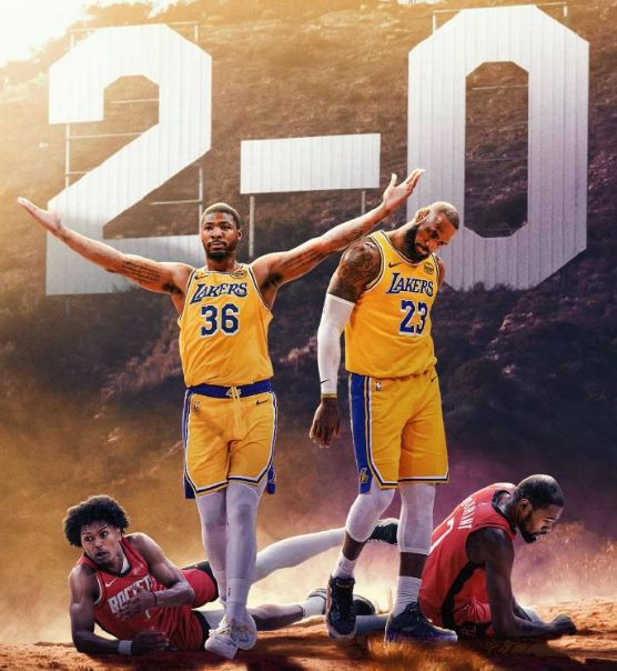 NBA季后赛首轮战报：湖人骑士雷霆强势领跑，多